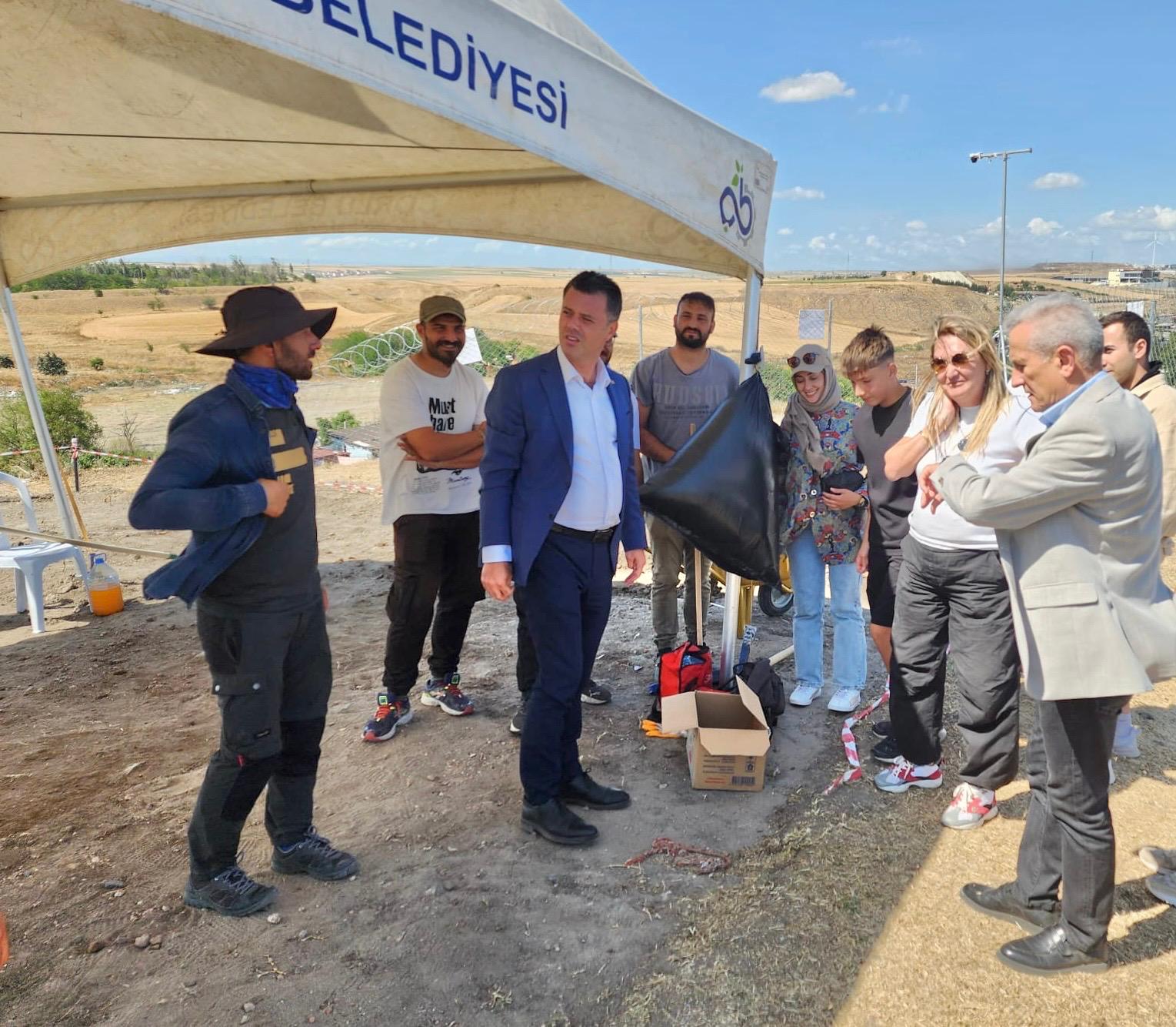 Çorlu’nun tarihine ışık tutacak arkeolojik kazı çalışmaları tüm hızıyla devam