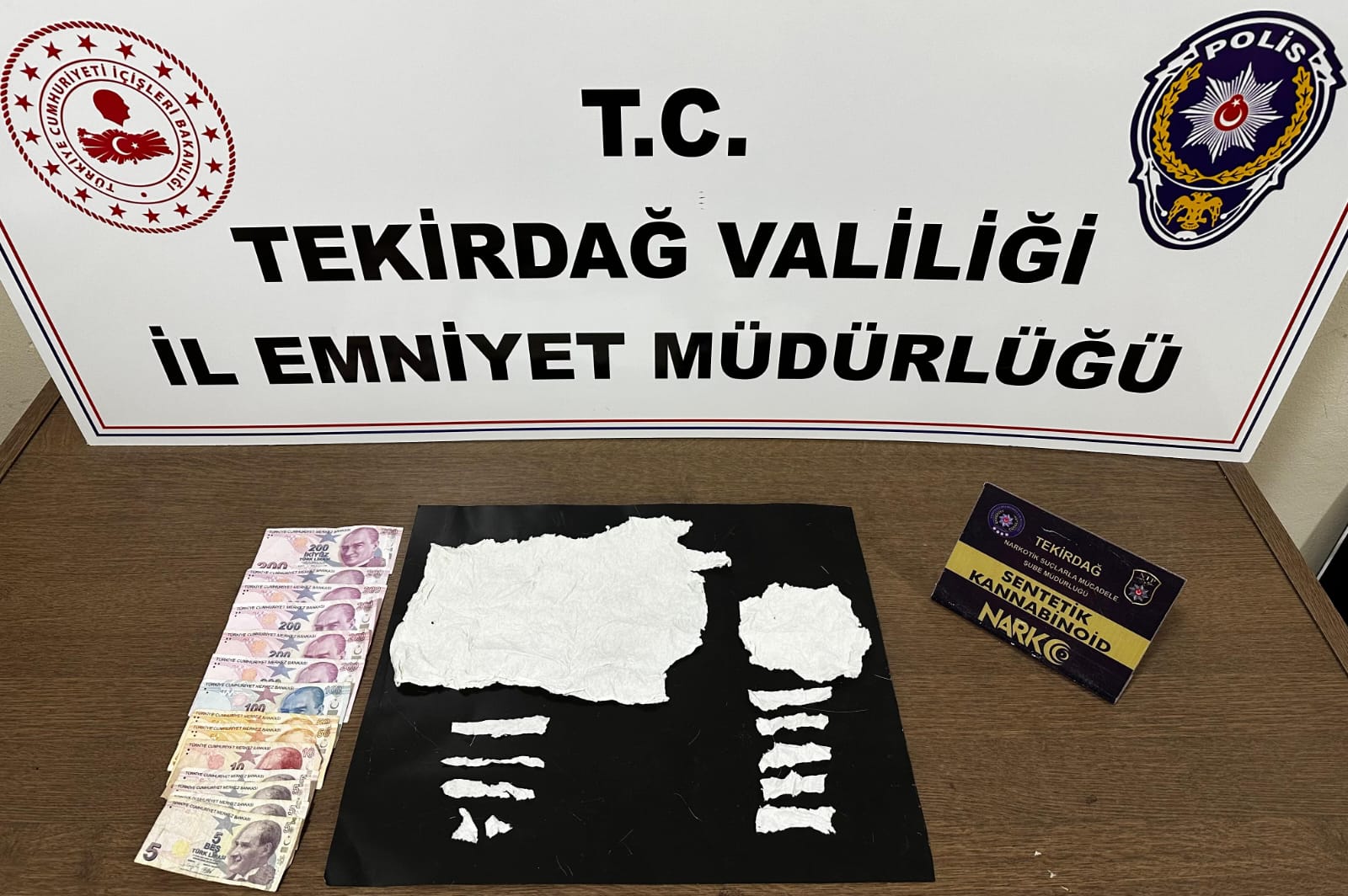 Tekirdağ Emniyet Müdürlüğü Narkotik Birimleri, Çorlu ilçesinde uyuşturucuya yönelik üç