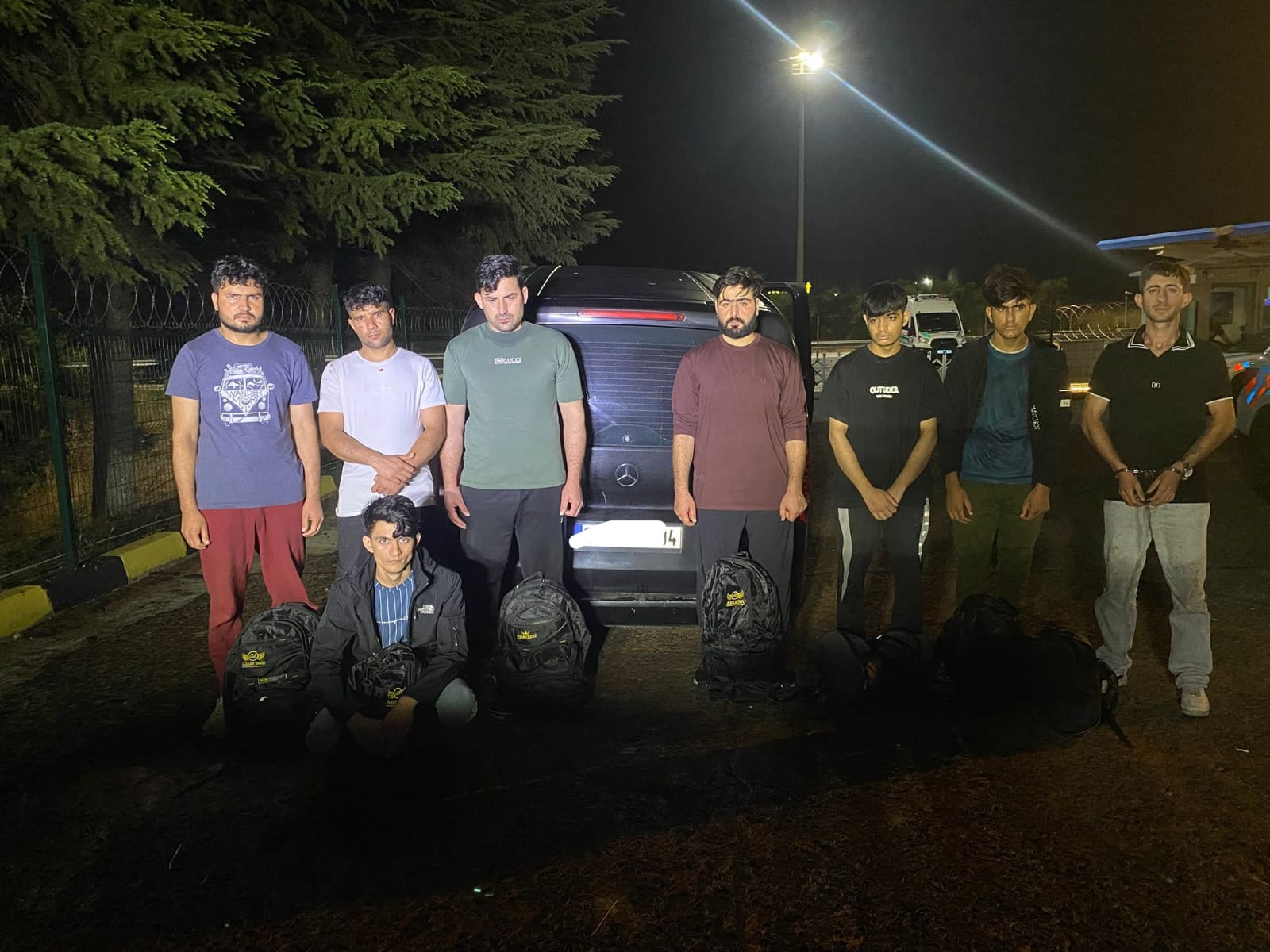 Tekirdağ’ın Ergene ilçesinde düzenlenen denetimlerde yasa dışı yollarla yurda girdiği