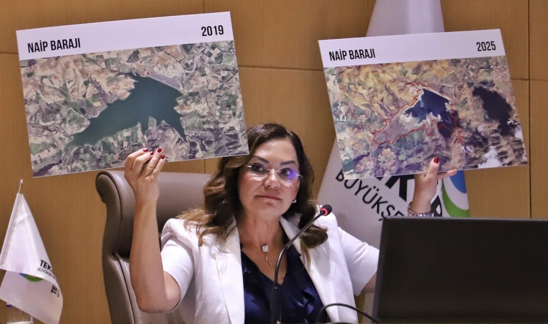 Başkan Yüceer’den Mecliste İklim Krizi ve Susuzluk Uyarısı Tekirdağ Büyükşehir Belediye Başkanı Dr. Candan Yüceer, Temmuz ayı Büyükşehir