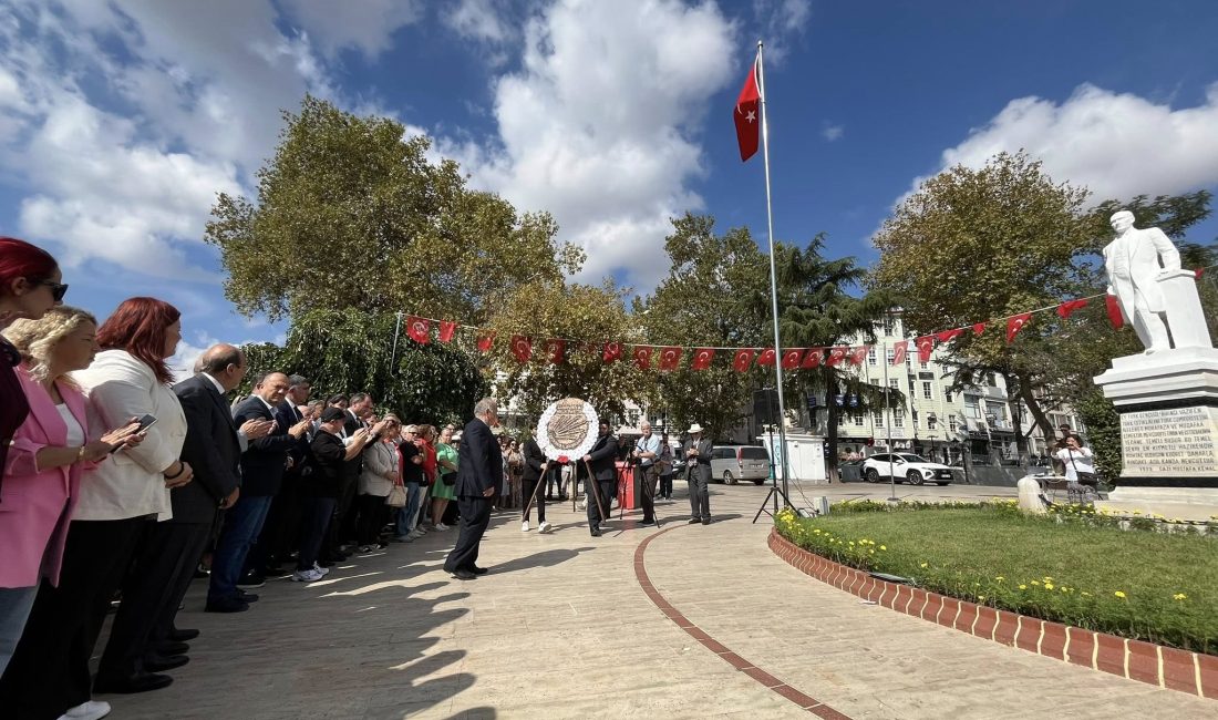CHP’nin 102. Kuruluş Yıldönümü Kutlandı Cumhuriyet Halk Partisi’nin 102. kuruluş yıldönümü dolayısıyla 9 Eylül’de Tekirdağ’da
