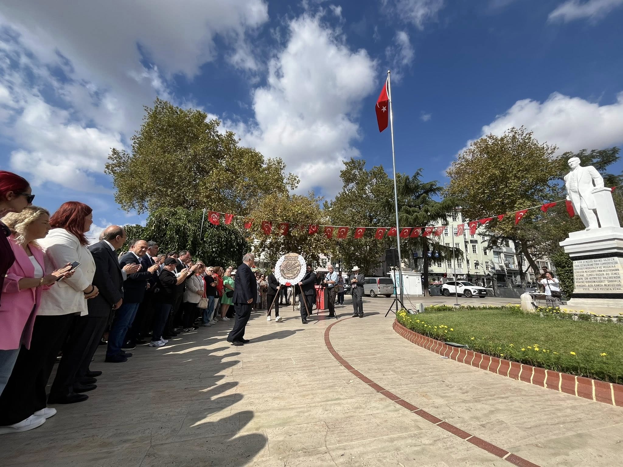 Cumhuriyet Halk Partisi’nin 102. kuruluş yıldönümü dolayısıyla 9 Eylül’de Tekirdağ’da