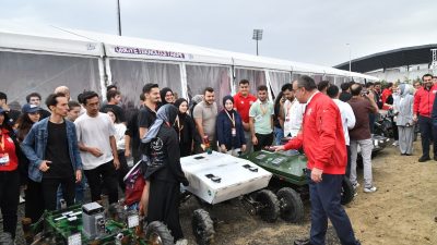Tekirdağ’da ilk kez düzenlenen TEKNOFEST İnsansız Kara Aracı (İKA) Yarışması, büyük bir