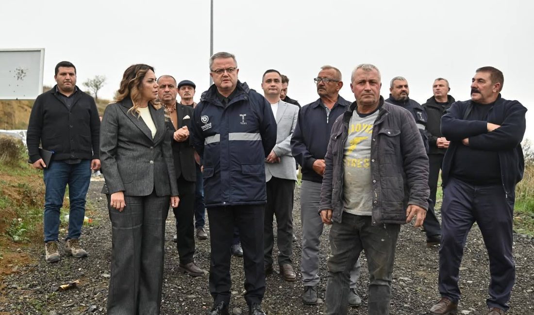 Tekirdağ’da hem içme suyu hem de tarımsal sulama için büyük