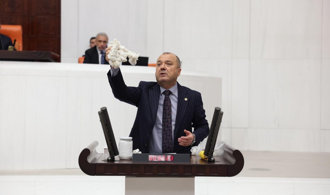 CHP Tekirdağ Milletvekili Dr. İlhami Özcan Aygun, pamuk üreticisinin artan