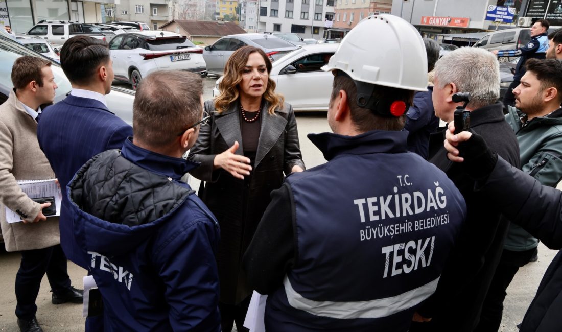 Tekirdağ Büyükşehir Belediye Başkanı Dr. Candan Yüceer, il genelinde sürdürdüğü