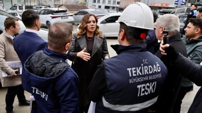 Tekirdağ Büyükşehir Belediye Başkanı Dr. Candan Yüceer, il genelinde sürdürdüğü