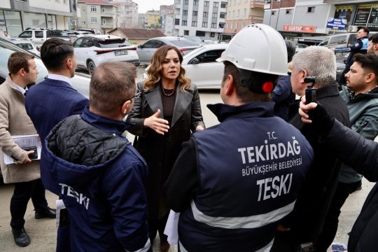 Tekirdağ Büyükşehir Belediye Başkanı Dr. Candan Yüceer, il genelinde sürdürdüğü