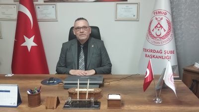 Türkiye Emekli Uzman Erbaşlar Derneği (TEMUD) Tekirdağ İl Başkanı Ahmet