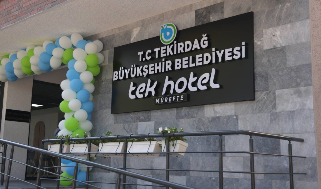Tekirdağ Büyükşehir Belediyesi bünyesinde faaliyet gösteren TEKHOTEL Mürefte, yaz sezonu