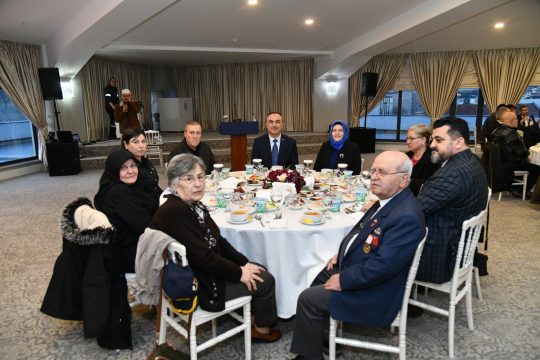 Tekirdağ’da ramazan ayı dolayısıyla şehit aileleri, gaziler ve gazi yakınları