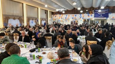AK Parti Süleymanpaşa İlçe Başkanlığı tarafından düzenlenen “Vefa İftarı”, yoğun