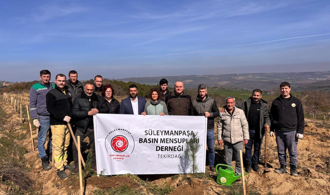Süleymanpaşa Basın Mensupları Derneği ile Tekirdağ Orman İşletme Müdürlüğü iş