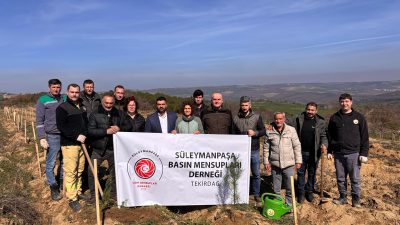 Süleymanpaşa Basın Mensupları Derneği ile Tekirdağ Orman İşletme Müdürlüğü iş