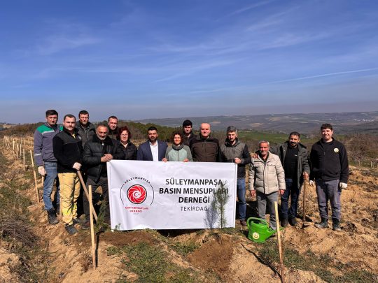 Süleymanpaşa Basın Mensupları Derneği ile Tekirdağ Orman İşletme Müdürlüğü iş