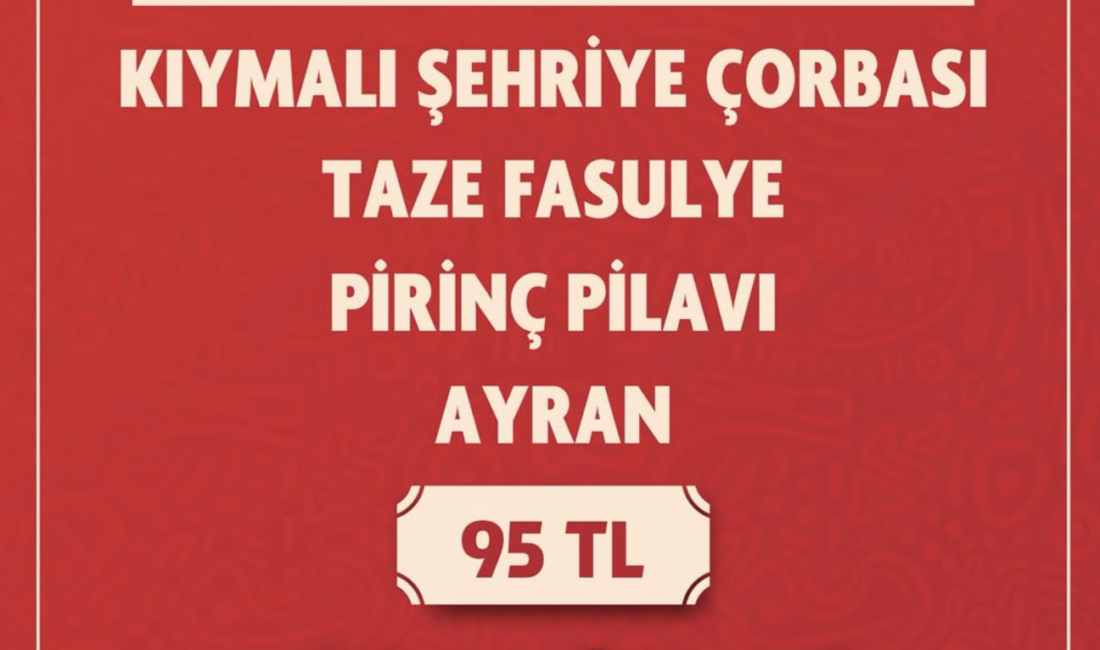 Günün Menüsü ❤️ 24 Nisan Cuma Kıymalı Şehriye Çorbası Taze