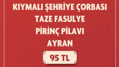 Günün Menüsü ❤️ 24 Nisan Cuma Kıymalı Şehriye Çorbası Taze
