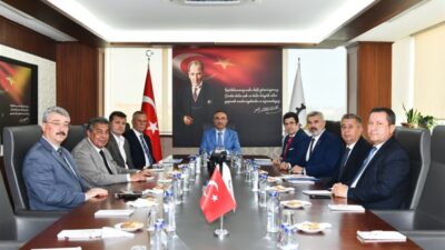 Tekirdağ valisi Sayın Recep Soytürk başkanlığında yapılan toplantıda Çerkezköy ilçemizde