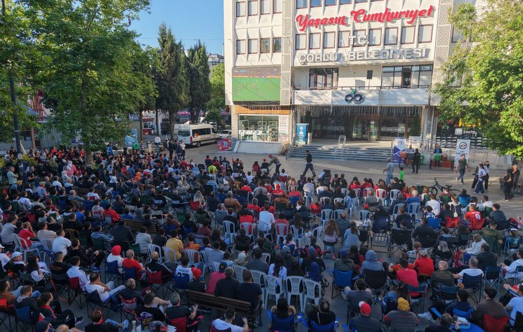 Çorlu Belediyesi, A Millî Futbol Takımı’mızın Dünya Kupası’ndaki ilk maç