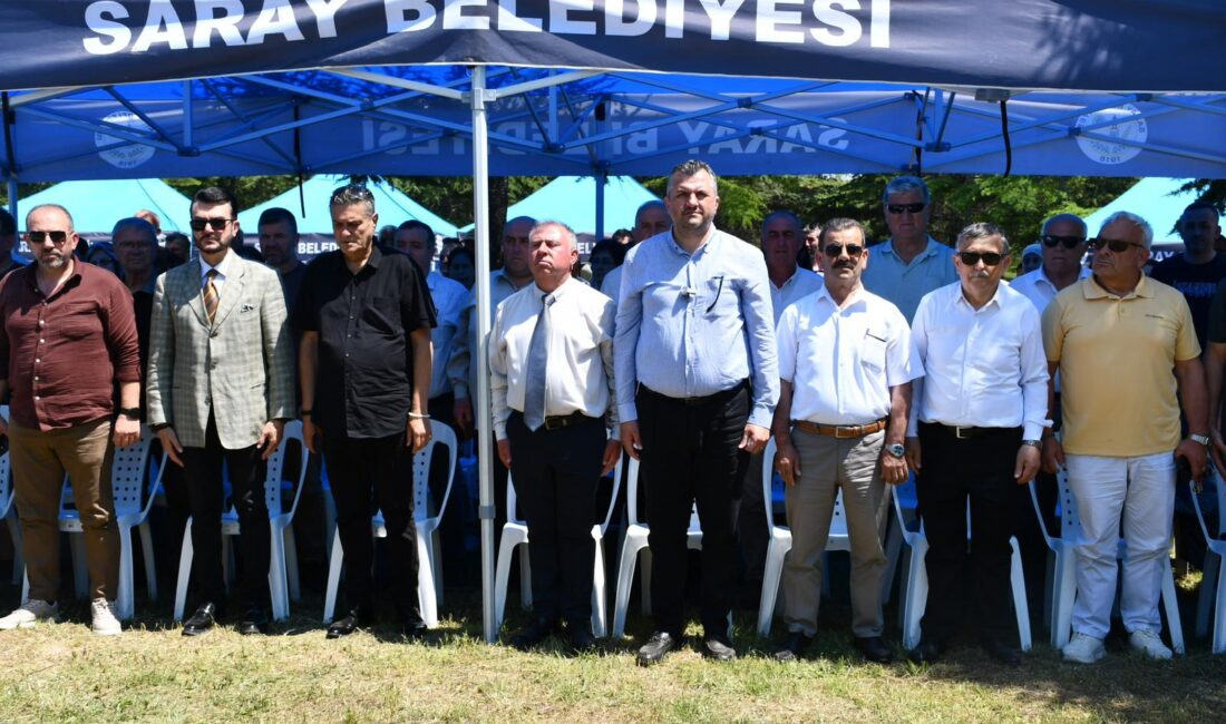 Saray Belediyesi tarafından restore edilen Çukuryurt Tarihi Köy Pınarı’nın açılışı
