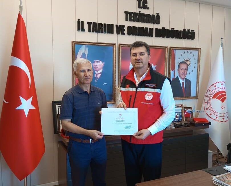 ​İl Müdürlüğümüz Bitkisel Üretim ve Bitki Sağlığı Şube Müdürlüğünde görev