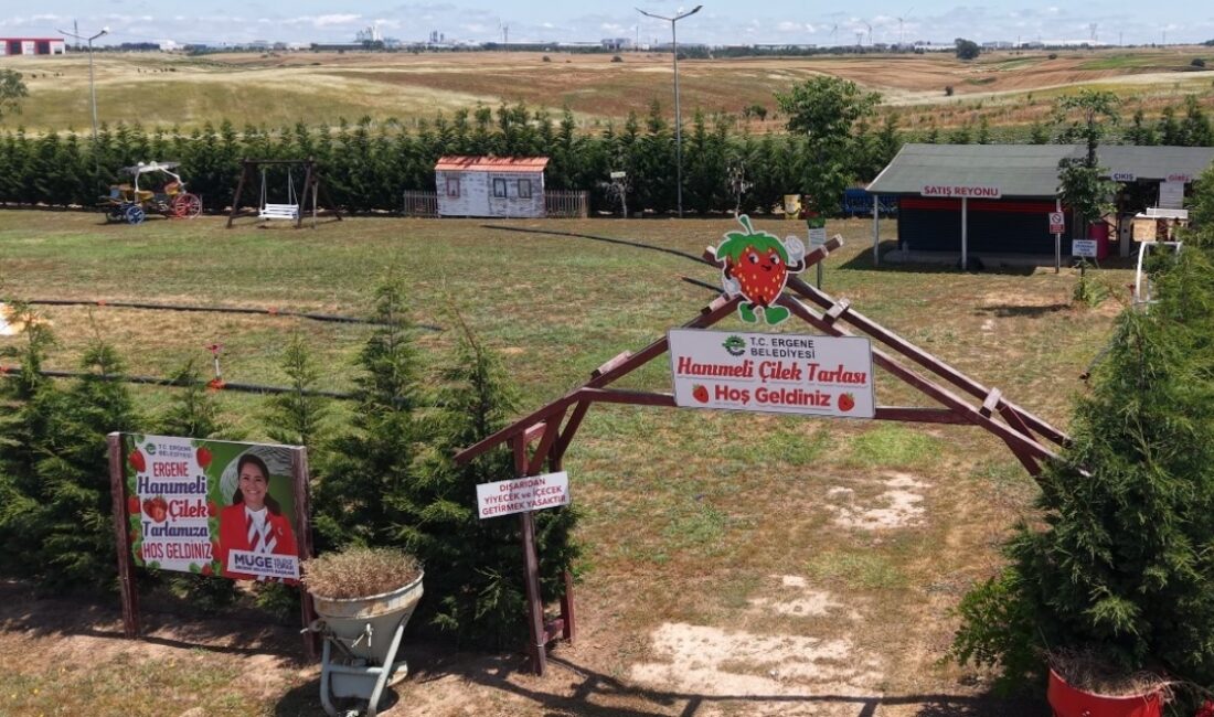 Ergene belediyesi tarafından hayata geçirilen ve vatandaşlarımızın büyük bir heyecanla