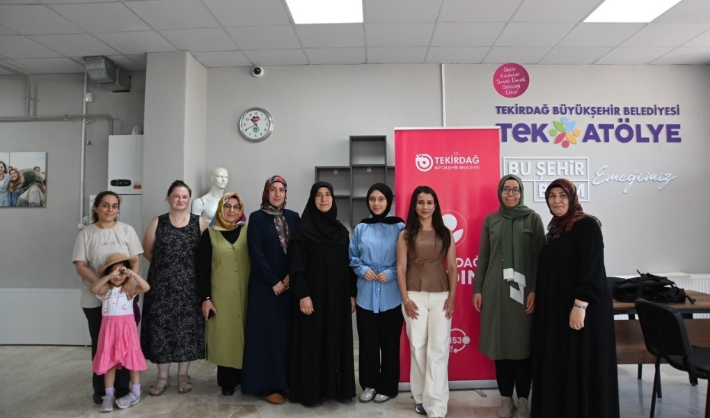 Tekirdağ Büyükşehir Belediyesi, Çerkezköy Kızılpınar TEK Atölye’de “Aile İçi İletişim”