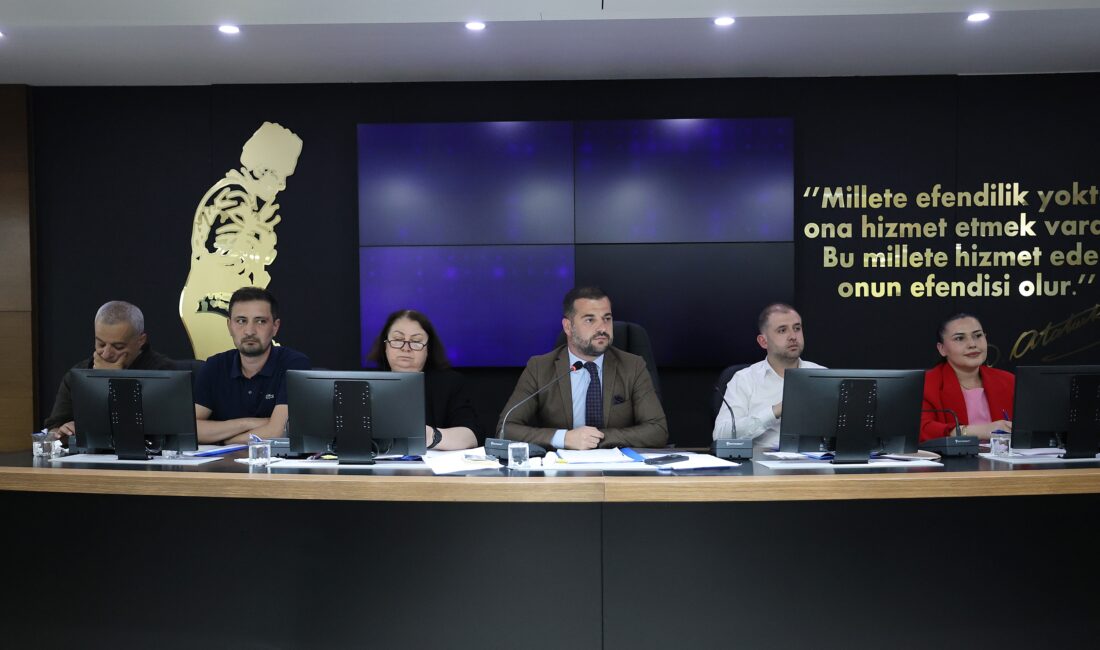 Çerkezköy Belediye Meclisi’nin Haziran ayı Meclis toplantısının ilk oturumu Belediye