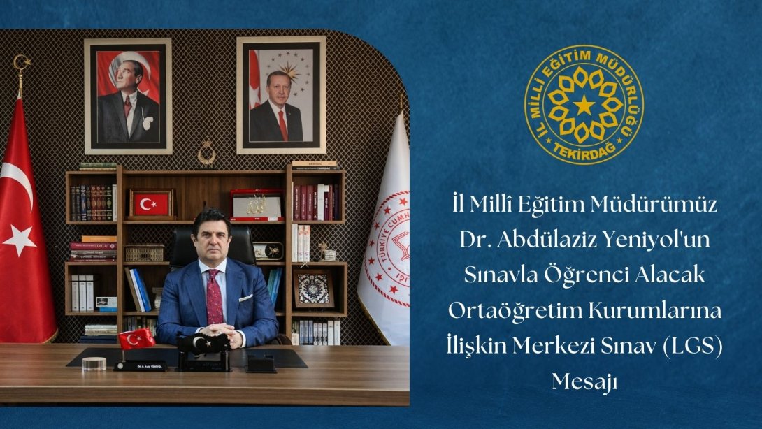 22Güncelleme : 12.06.2026 14:25Yayın : 12.06.2026 14:15 Sevgili Öğrencilerimiz, Değerli