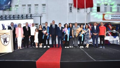 Tekirdağ Anadolu Lisesinin 36. Mezuniyet Töreni, İl Millî Eğitim Müdürü
