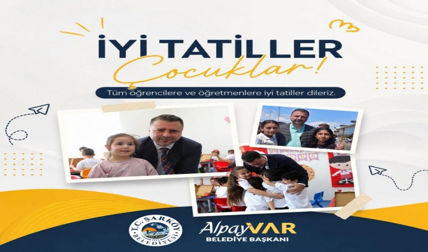 İyi Tatiller Çocuklar… İyi Tatiller Çocuklar 2025–2026 eğitim-öğretim yılını geride