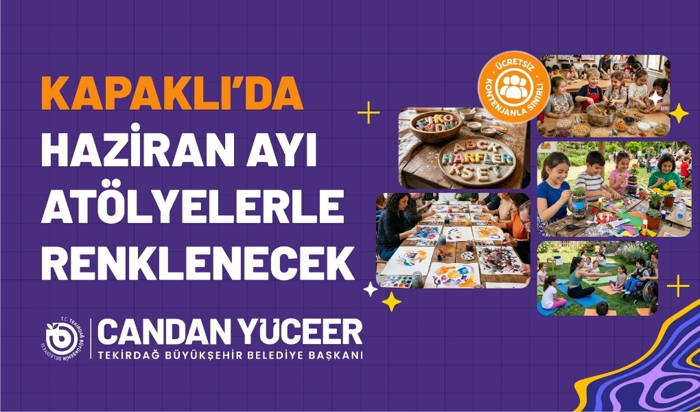 Tekirdağ Büyükşehir Belediyesi bünyesinde hizmet veren Kapaklı Sosyal Yaşam Merkezi’nin