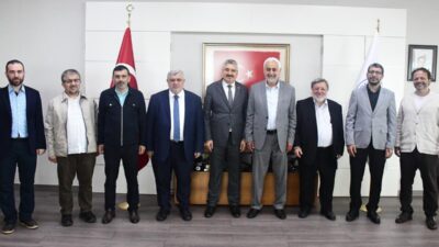 Zeytuna Üniversitesi Rektörü Prof. Dr. Abdüllatif Buazîzî, NKÜ Üniversitesi Rektörü