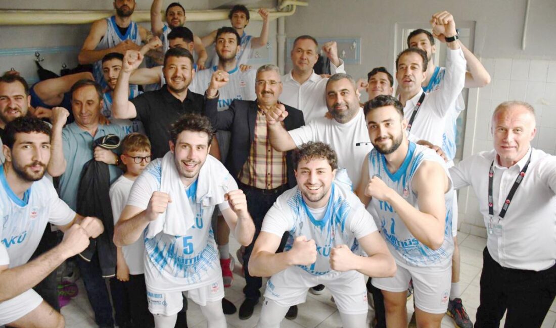 Erkekler Bölgesel Basketbol Ligi’nde şampiyonluk yolunda emin adımlarla ilerleyen Tekirdağ