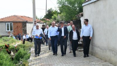 Tekirdağ valisi Sayın Recep Soytürk, Şarköy ilçemiz ziyaretleri kapsamında Güzelköy