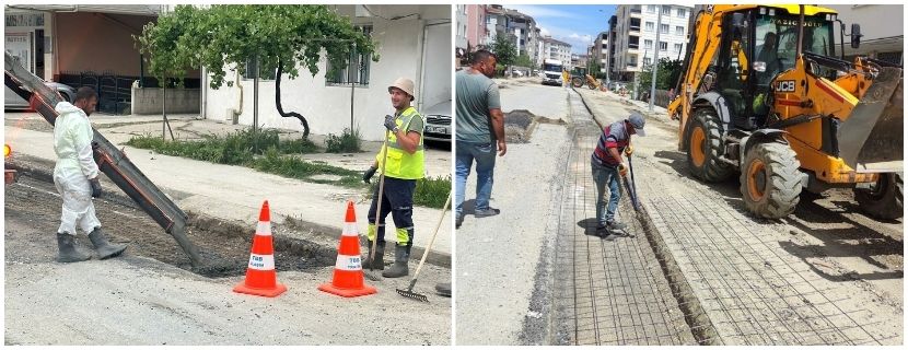 TESKİ VE BÜYÜKŞEHİR’DEN ÇERKEZKÖY’DE ÜSTYAPI SEFERBERLİĞİ Tekirdağ Su ve Kanalizasyon