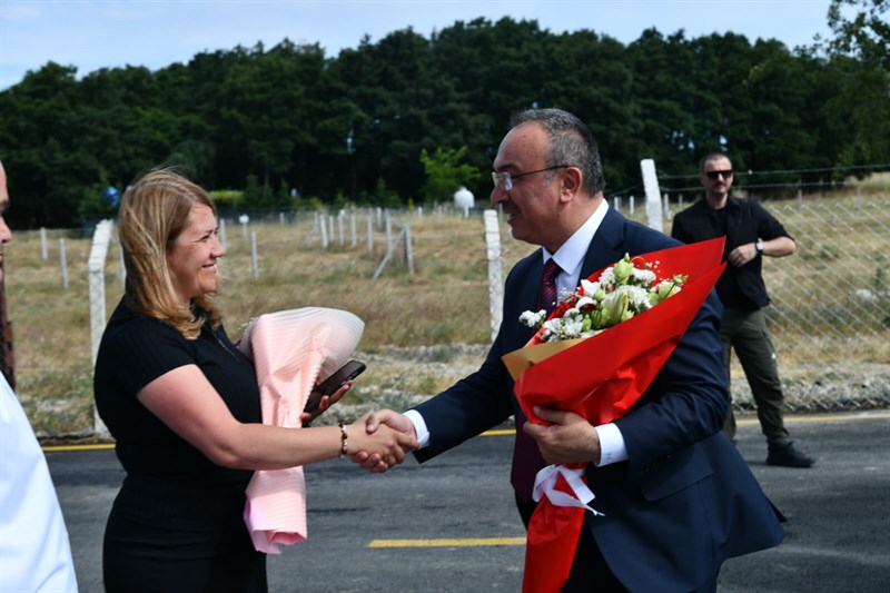 Tekirdağ valisi Sayın Recep Soytürk, Çerkezköy ilçemiz ziyaretleri kapsamında Çerkezköy