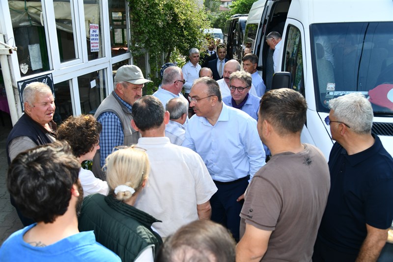Tekirdağ valisi Sayın Recep Soytürk, Şarköy ilçemiz ziyaretleri kapsamında yaz