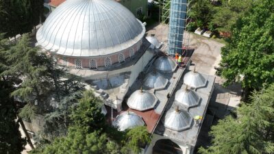 VELİKÖY CAMİİ YENİ BİR GÖRÜNÜME KAVUŞUYOR Çerkezköy Belediyesi Veliköy Meydanı’nda