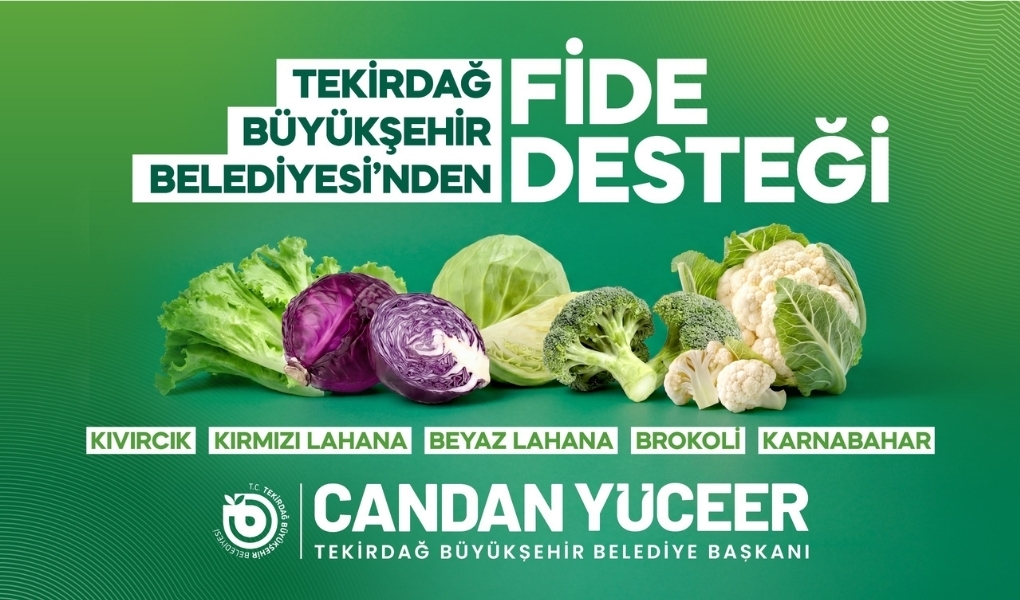 Tekirdağ Büyükşehir Belediyesi, tarımsal üretimi desteklemek ve üreticilerin girdi maliyetlerini