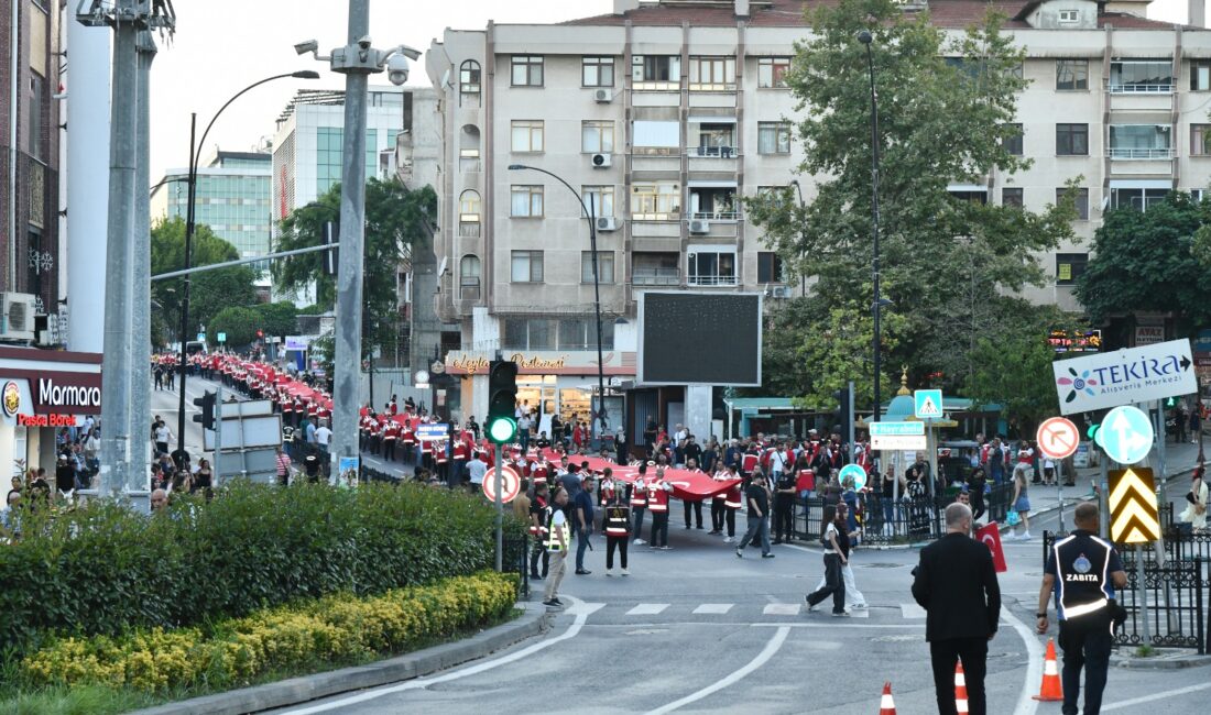 15 Temmuz Demokrasi ve Millî Birlik Günü etkinlikleri kapsamında Süleymanpaşa