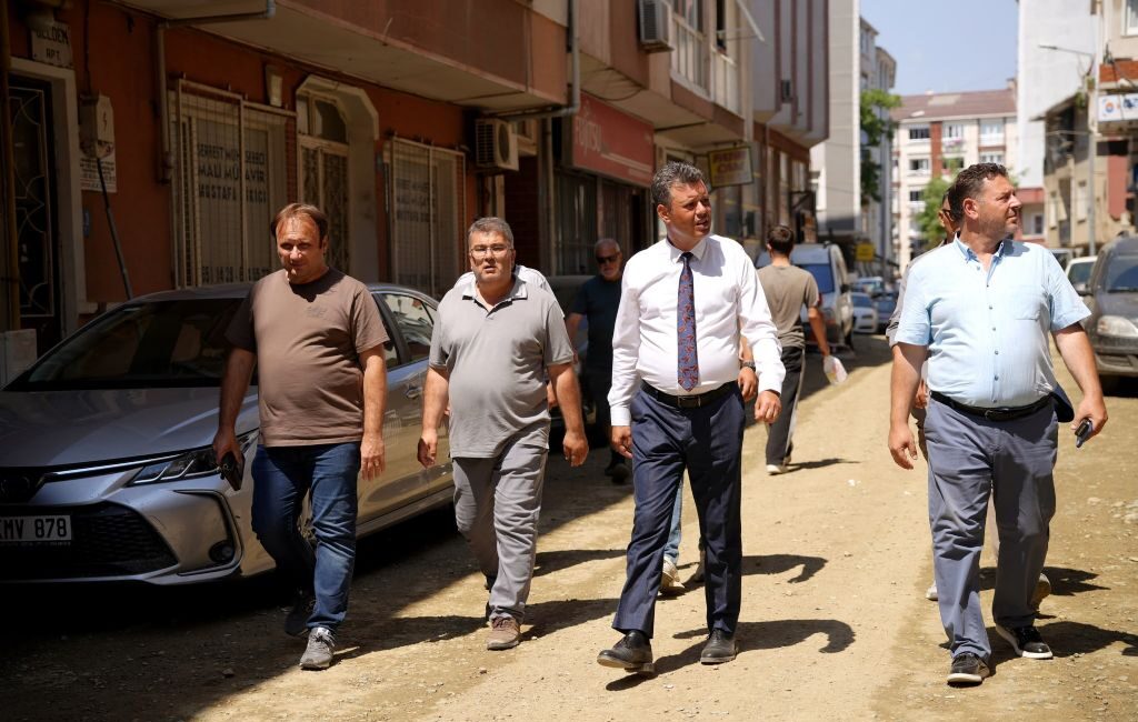 Çorlu Belediye Başkanı Ahmet Sarıkurt, Kemalettin Mahallesi Menekşe Sokak ve