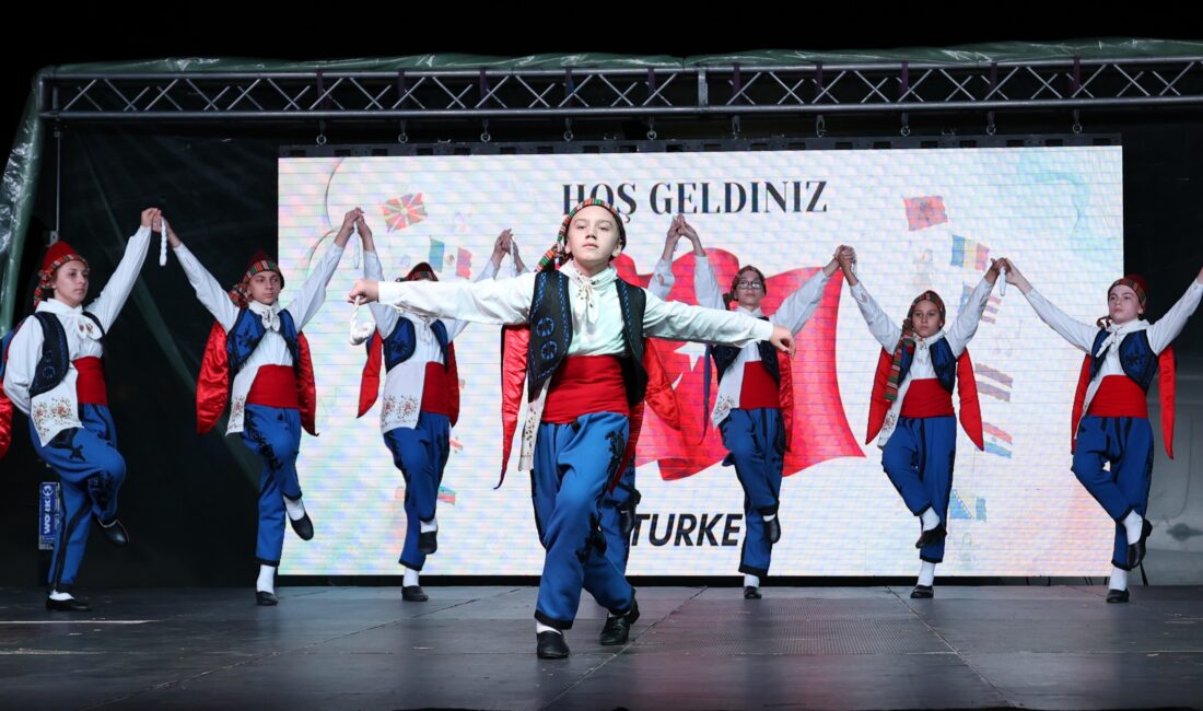 Çerkezköy Belediye Spor Kulübü Halk Oyunları Ekibimiz, Makedonya Üsküp’te düzenlenen