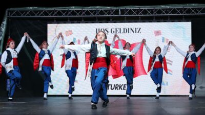 Çerkezköy Belediye Spor Kulübü Halk Oyunları Ekibimiz, Makedonya Üsküp’te düzenlenen