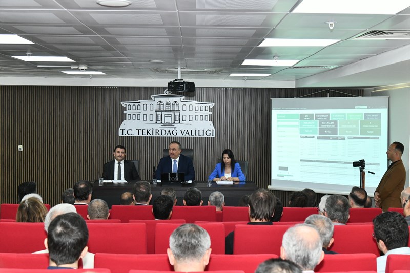 İl Koordinasyon Kurulu 2026 Yılı 2. Dönem Toplantısı, Tekirdağ valisi
