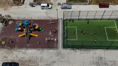 Tekirdağ Büyükşehir Belediyesi, Kapaklı ilçesi Mevlana Mahallesi’nde hayata geçirdiği park