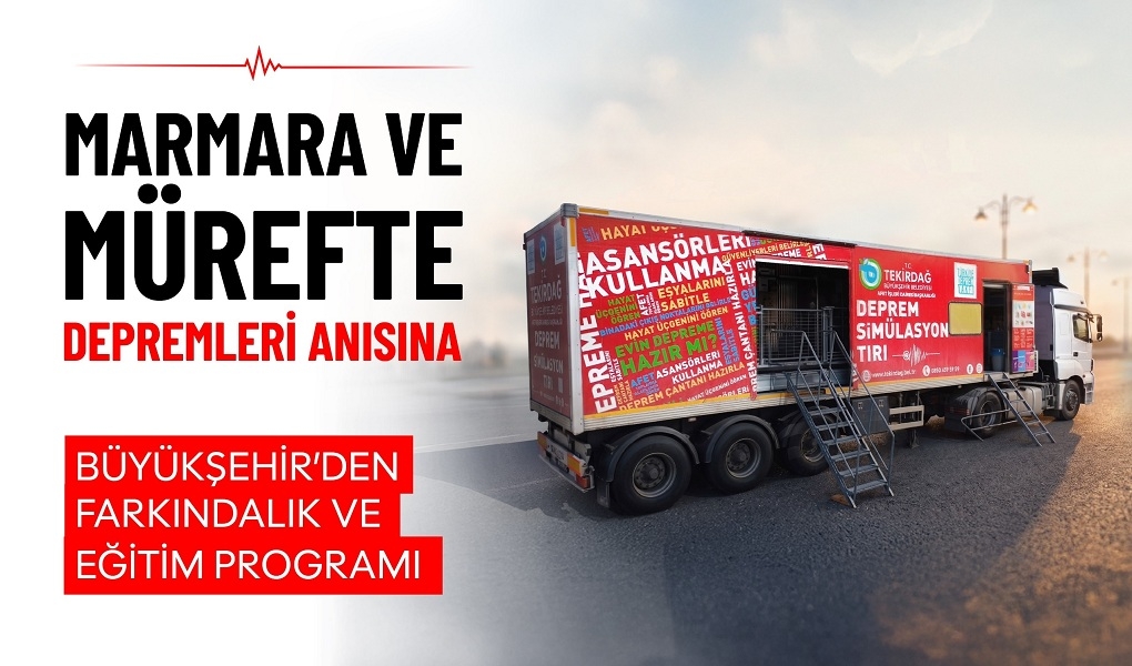 Tekirdağ Büyükşehir Belediyesi, 9 Ağustos 1912 Mürefte Depremi ile 17