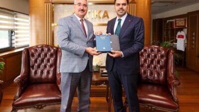rektörü Prof. Dr. Mümin ŞAHİN, Ankara’da Kültür ve Turizm Bakanlığı