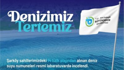 Tekirdağ Büyükşehir Belediyesi, yaz sezonunda çevre ve halk sağlığını önceleyen