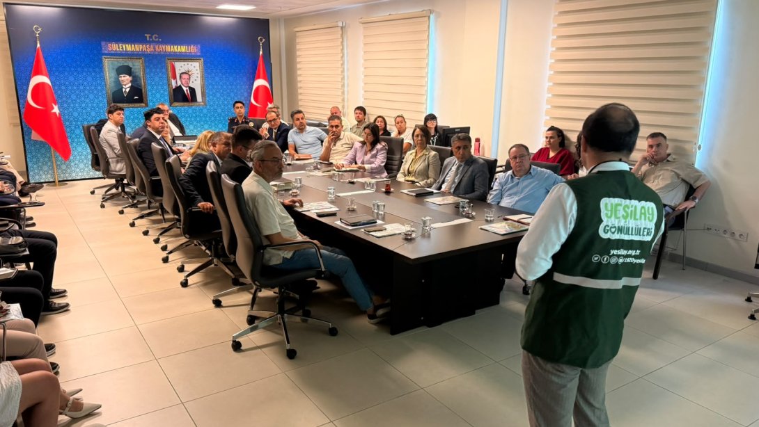 Süleymanpaşa kaymakamı Sayın Mahmut Nedim TUNÇER başkanlığında, komisyon üyelerinin katılımıyla